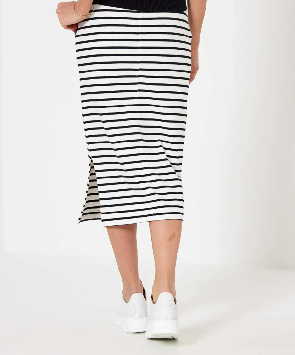 Long Sweat Skirt Stripe** Online
