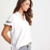 Blouse With Pearls*Louis and Mia Flash Sale