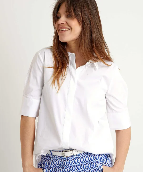 Poplin Blouse*Louis and Mia New