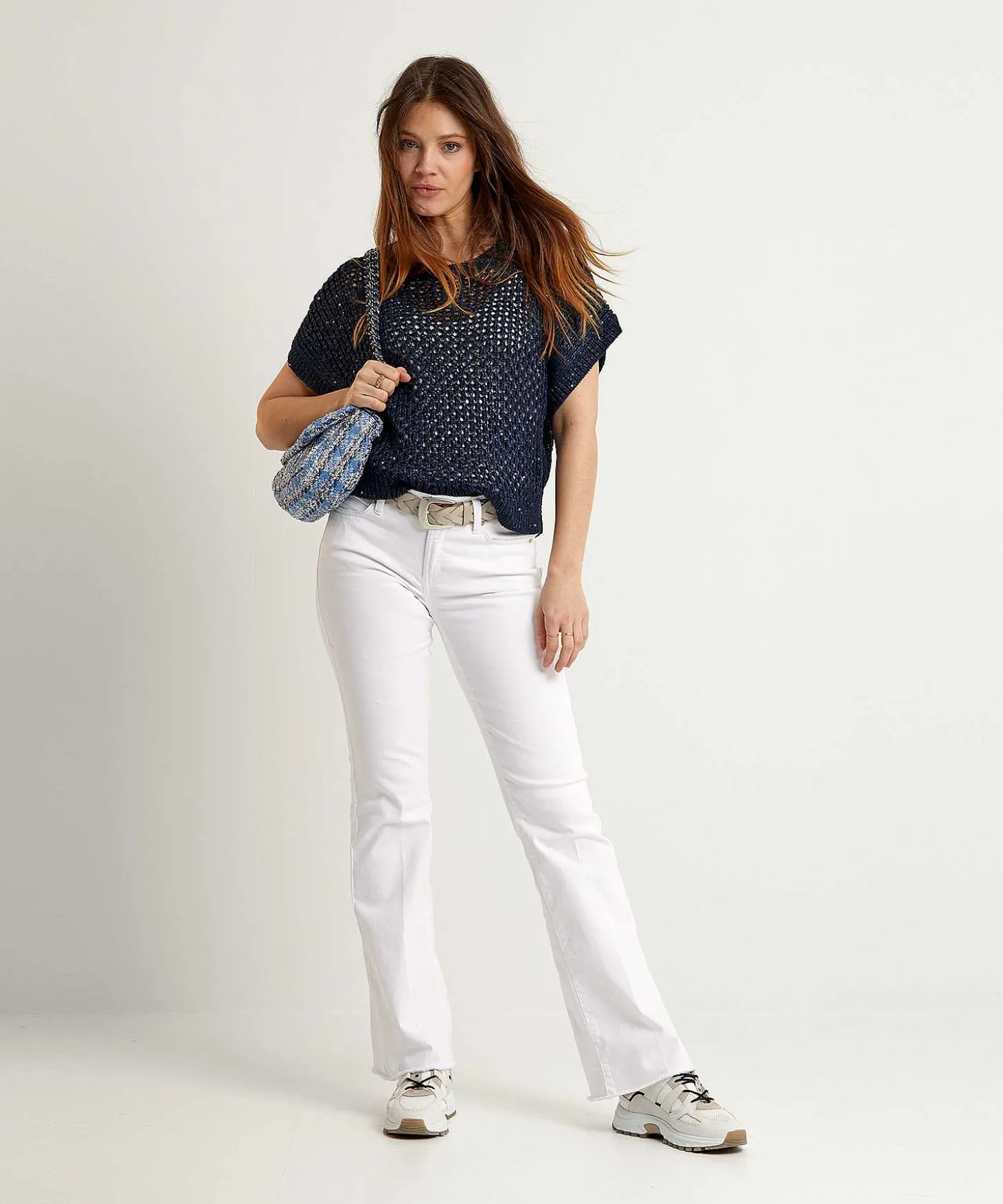 luisa_cerano_crochet_swea_2-1.webp Crochet Sweater Short Sleeve Sequins*Luisa Cerano Store