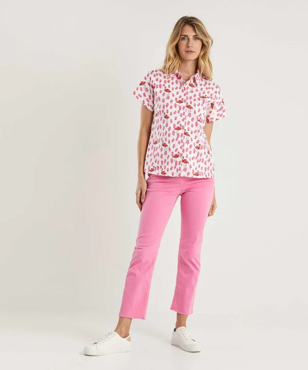 Kick Flare Pants Soft Cotton*Luisa Cerano Best