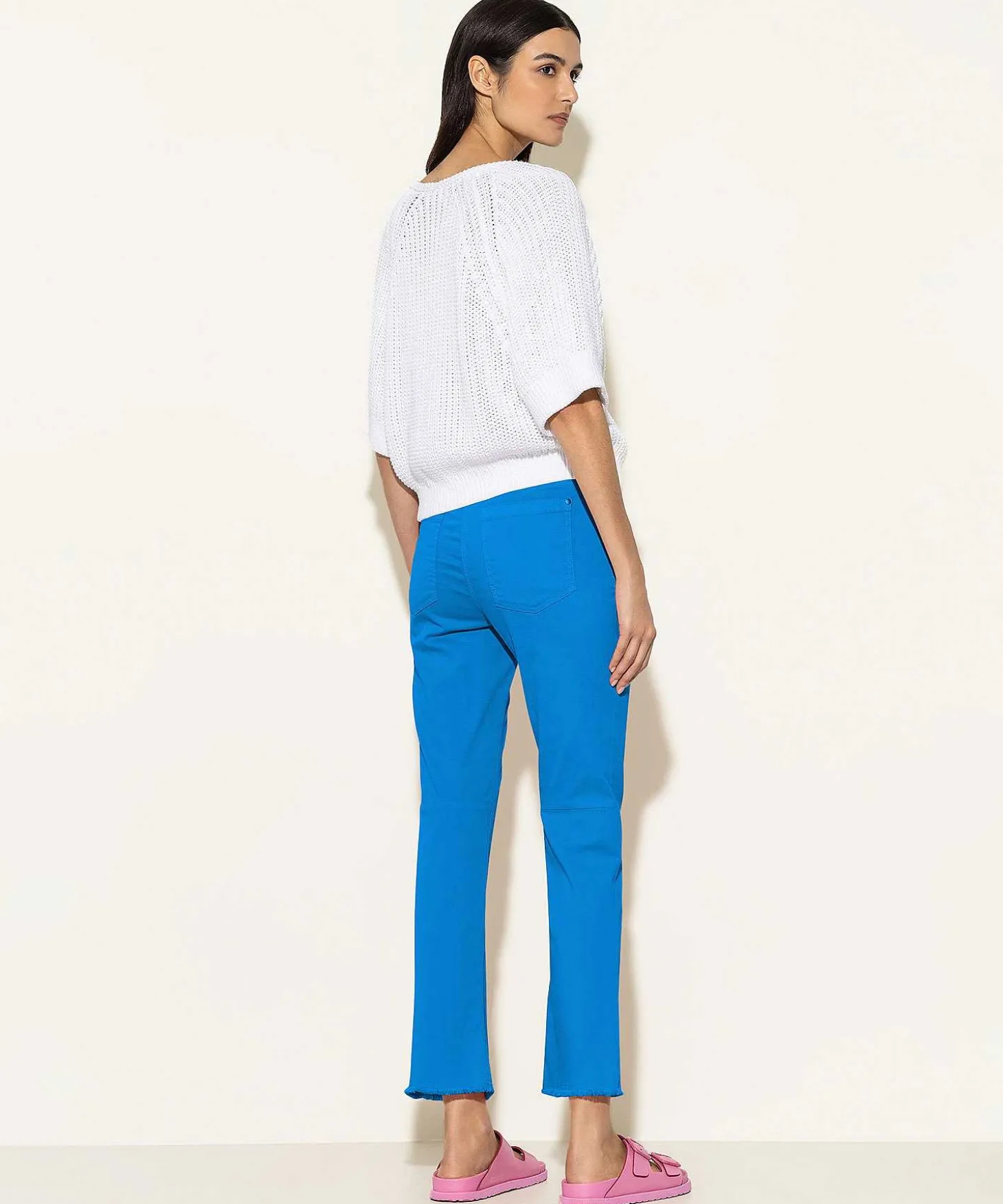luisa_cerano_kick_flare_p_3-2.webp Kick Flare Pants Soft Cotton*Luisa Cerano Best Sale