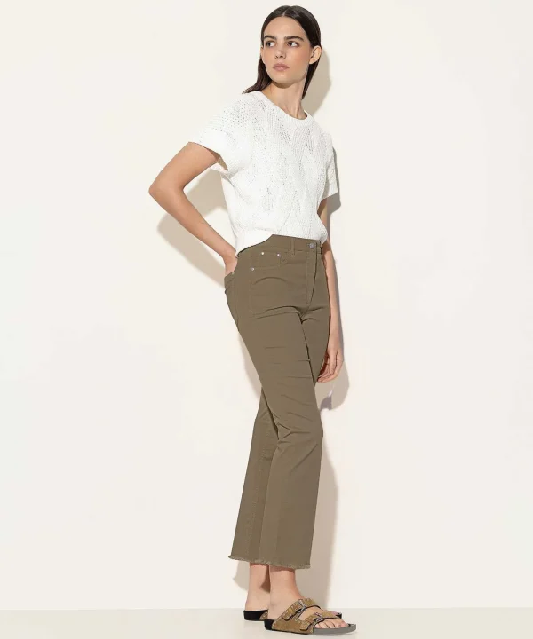 Kick Flare Soft Pants*Luisa Cerano Discount