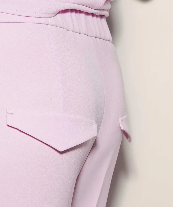 Light Crepe Wide Leg Pants*Luisa Cerano Fashion