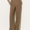 Linen Blend Wide Leg Pants*Luisa Cerano Fashion