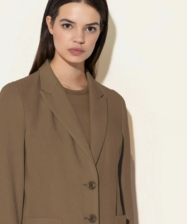 Linen Blend Blazer*Luisa Cerano Outlet
