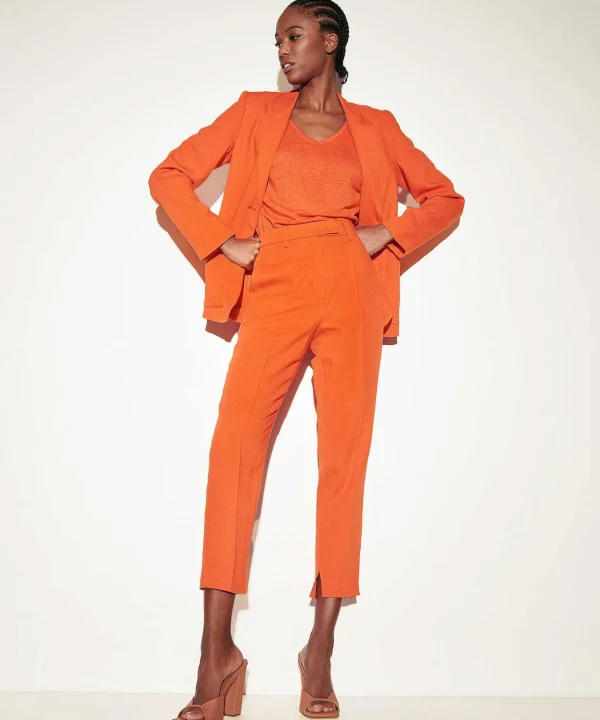 Linen Mix Trousers*Luisa Cerano Flash Sale