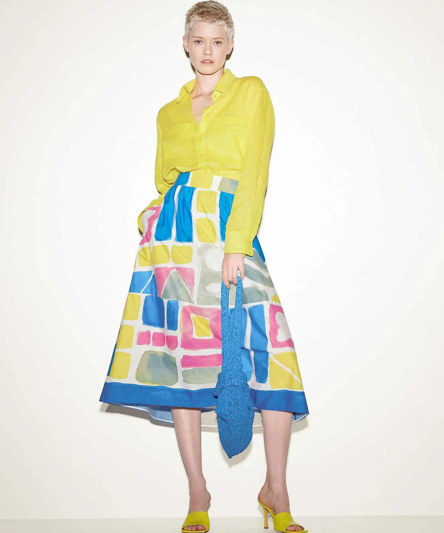 luisa_cerano_poplin_skirt_0.webp Poplin Skirt Graphic Print*Luisa Cerano Clearance