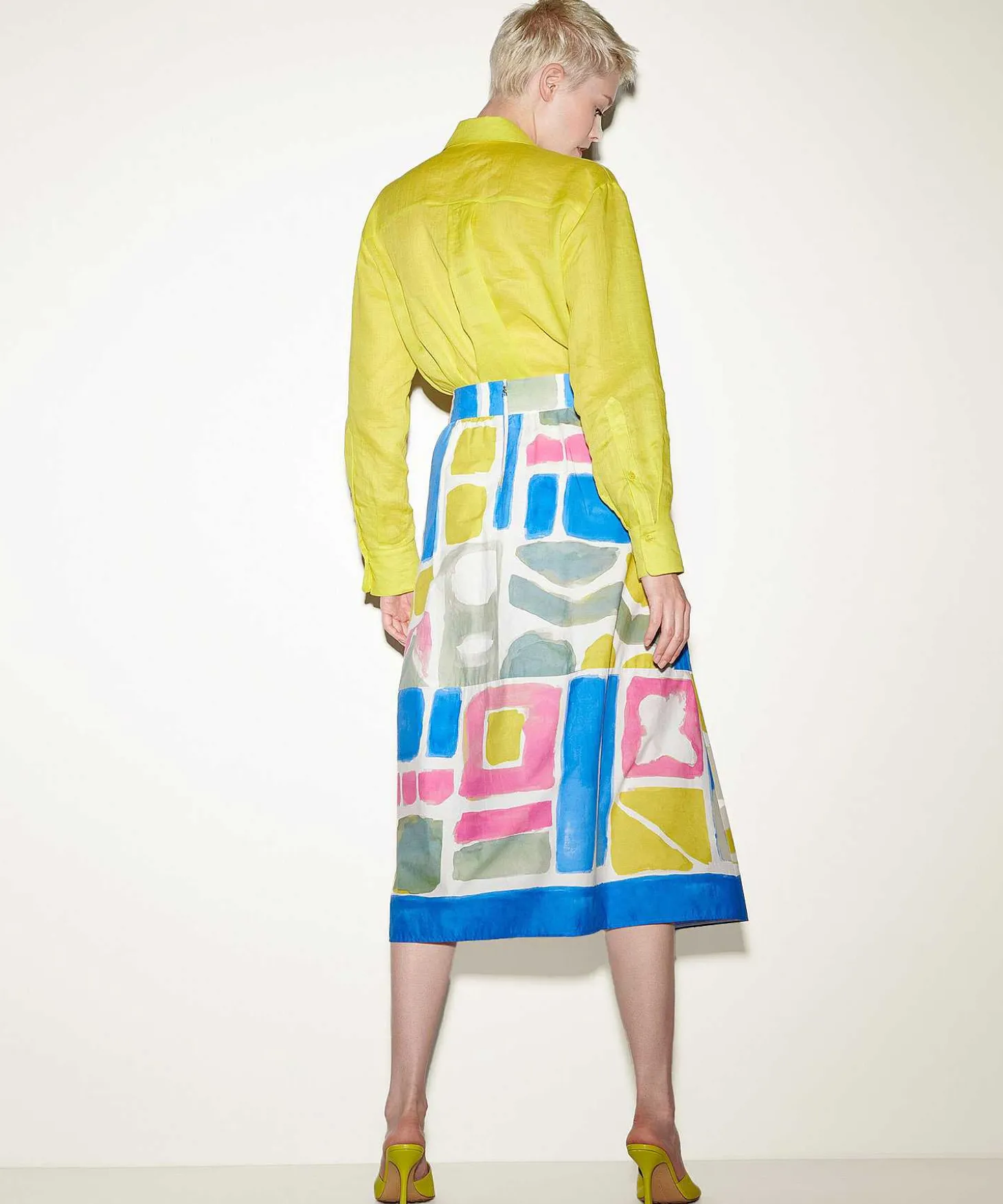 luisa_cerano_poplin_skirt_2.webp Poplin Skirt Graphic Print*Luisa Cerano Clearance