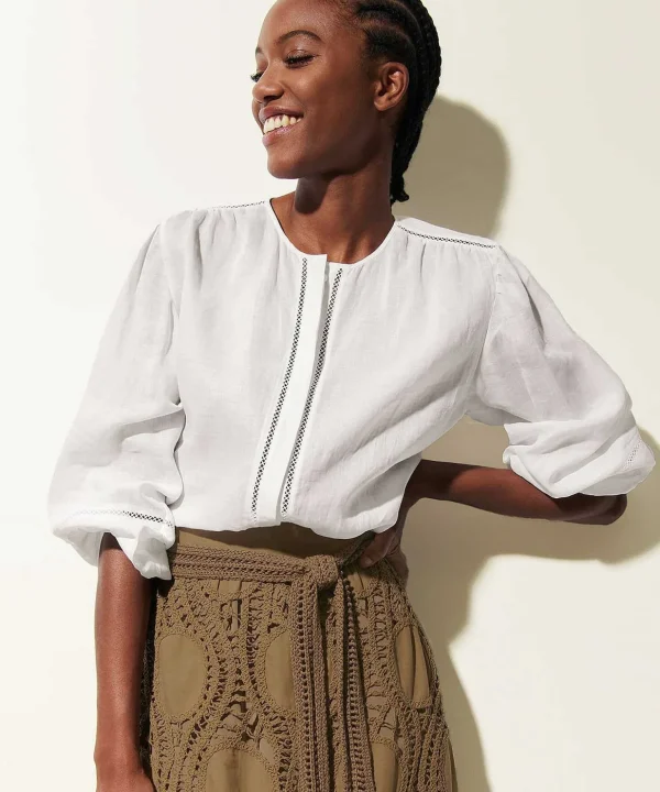 Ramie Blouse*Luisa Cerano Clearance