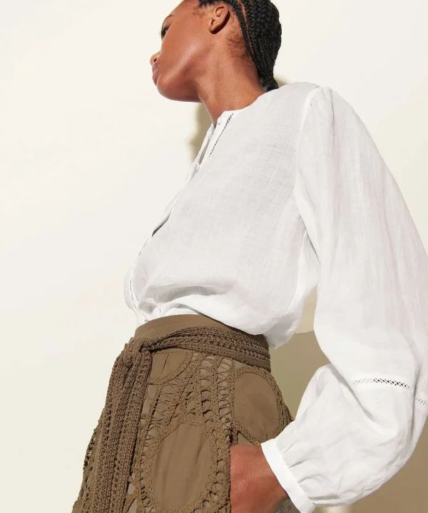 Ramie Blouse*Luisa Cerano Clearance
