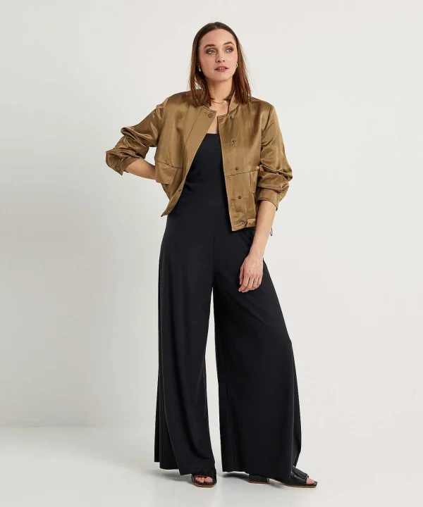 Silky Bomber Jacket*Luisa Cerano Discount