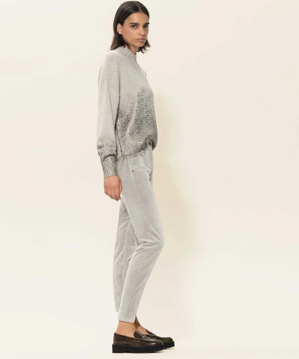 Skinny Pants Velvet*Luisa Cerano Fashion