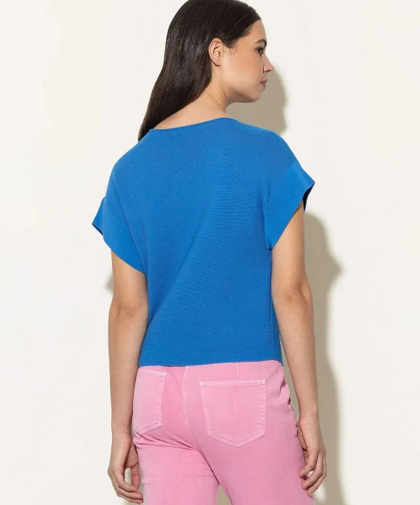 Sweater Short Sleeve*Luisa Cerano Best Sale
