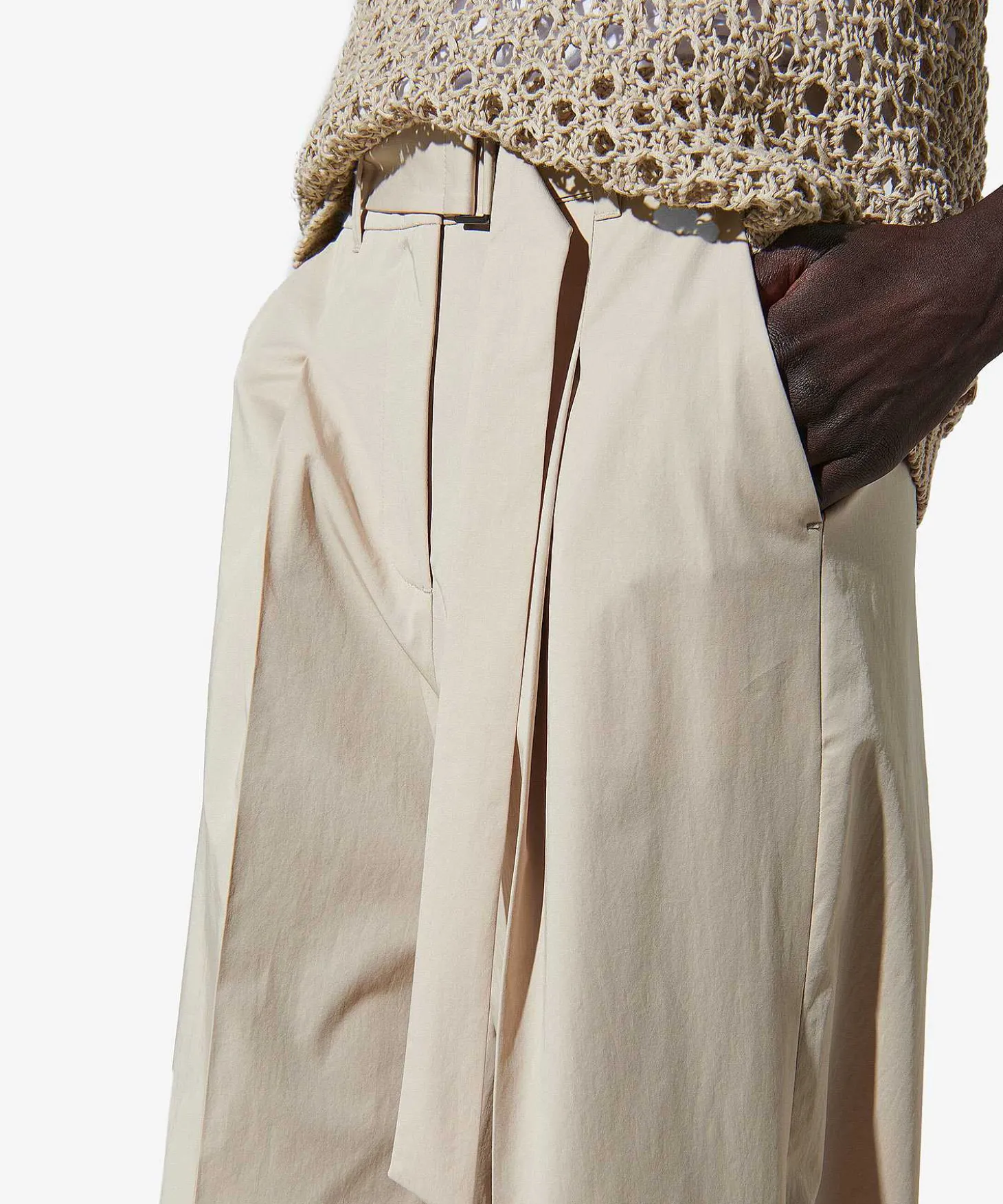 luisa_cerano_wide_leg_tro_3.webp Wide Leg Trousers With Belt*Luisa Cerano Store