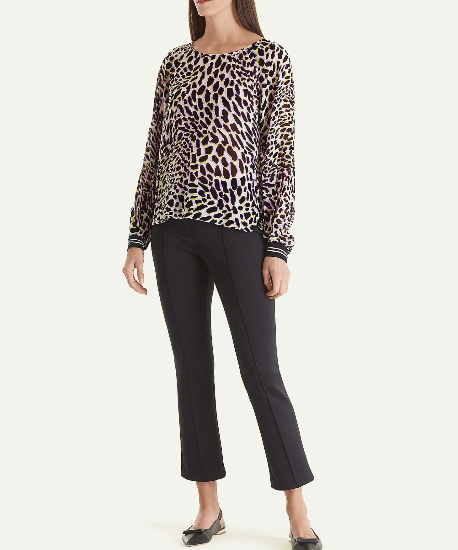 marc_cain_blouse_with_leo_0.webp Marc Cain Blouse With Leopard Print*Marc Cain Remix Best Sale