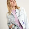 Marc Cain Denim Jacket Floral Print*Marc Cain Collections New