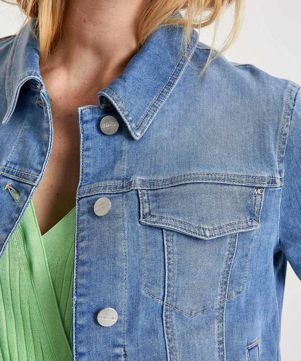 Marc Cain Denim Jacket Fringe*Marc Cain Additions Outlet