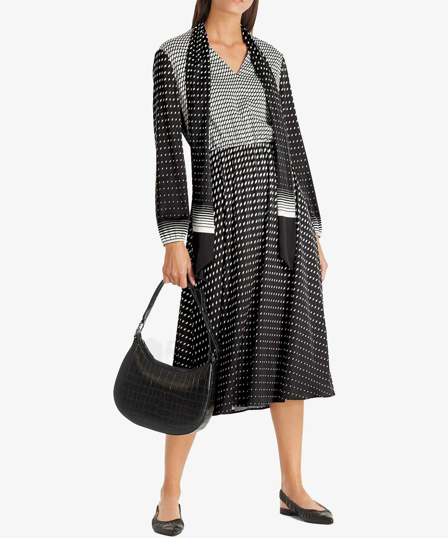 marc_cain_dress_graphics__1.webp Marc Cain Dress Graphics + Scarf*Marc Cain Remix Outlet