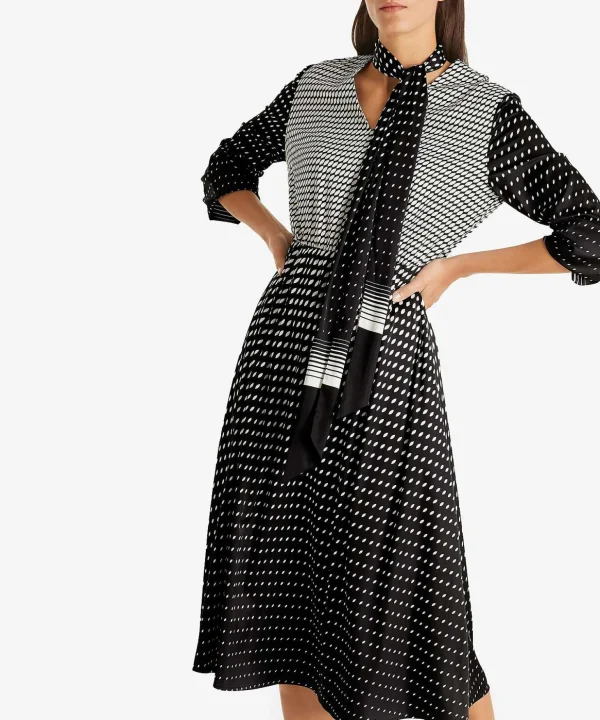 Marc Cain Dress Graphics + Scarf*Marc Cain Remix Outlet