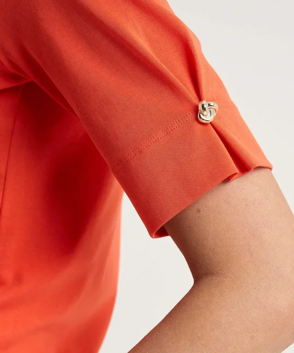 Marc Cain Half Sleeve Shirt*Marc Cain Collections Discount