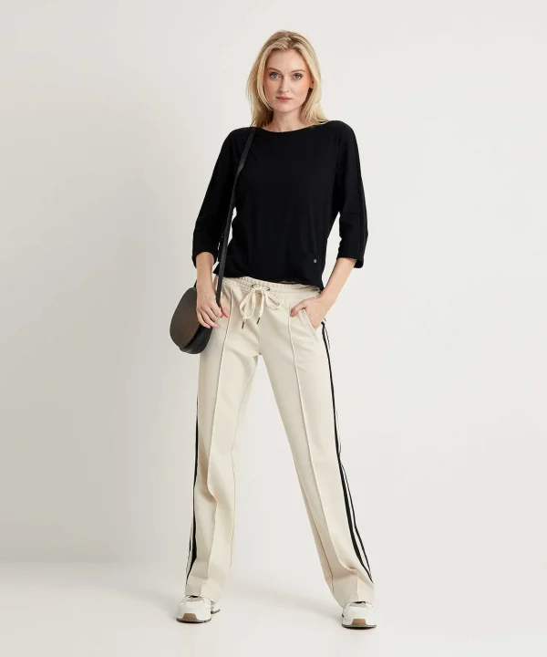 Marc Cain Shirt Rib Jersey Pocket*Marc Cain Essentials Shop