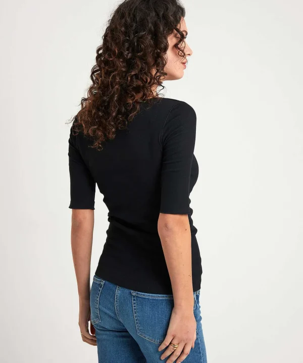 Marc Cain Shirt Short Sleeve Rib*Marc Cain Essentials Online