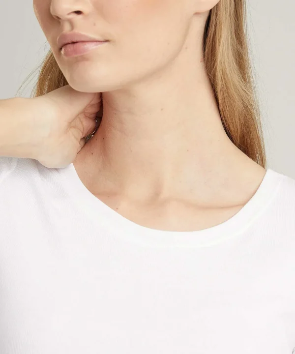 Marc Cain Shirt Short Sleeve Rib*Marc Cain Essentials Shop