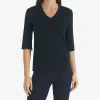 Marc Cain Shirt V-Neck Rib*Marc Cain Essentials Cheap