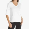 Marc Cain Shirt V-Neck Rib*Marc Cain Essentials New