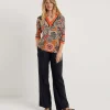 Marc Cain Slinky Kimono Top Flower Print*Marc Cain Collections Shop