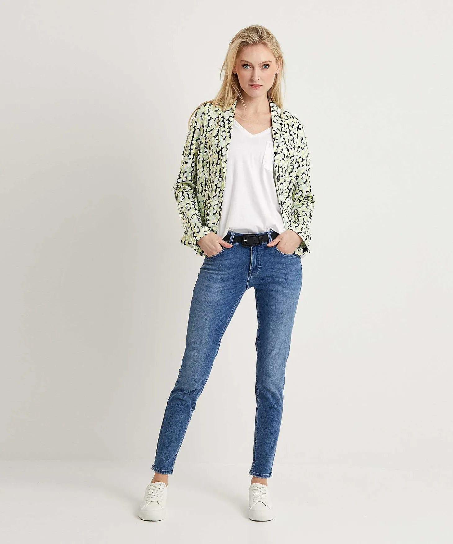 marc_cain_sports_blazer_s_0.webp Blazer Scuba With Print*Marc Cain Sports Outlet