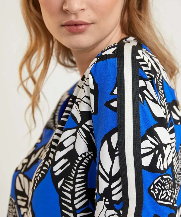 Blouse Leaf Print*Marc Cain Sports Best