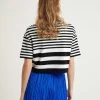 Cropped Sweater Stripes*Marc Cain Sports Outlet