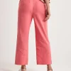 Cropped Pants Linen Mix Wusu*Marc Cain Sports Hot