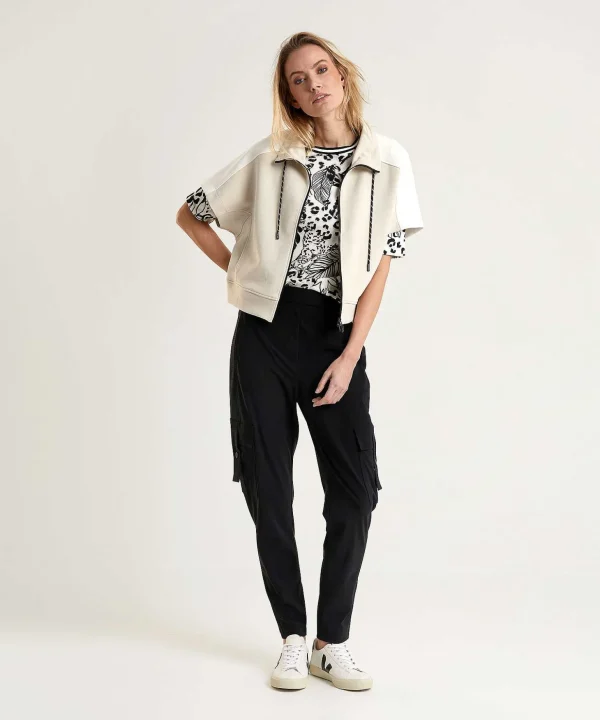 Oversized Sweat Cardigan Two-Tone*Marc Cain Sports Outlet