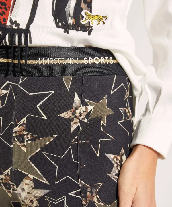 Scuba Pants Star Print*Marc Cain Sports Sale