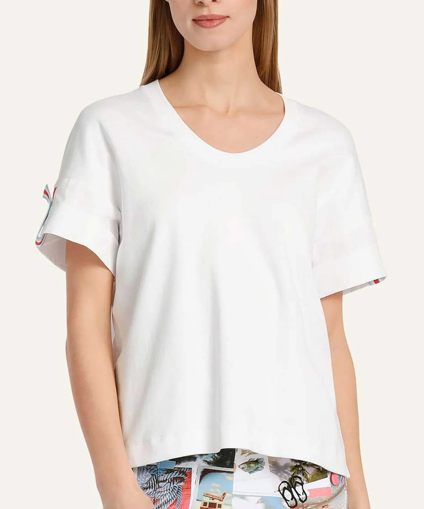 marc_cain_sports_shirt_wi_0.webp Shirt With Stripe Trim*Marc Cain Sports Best