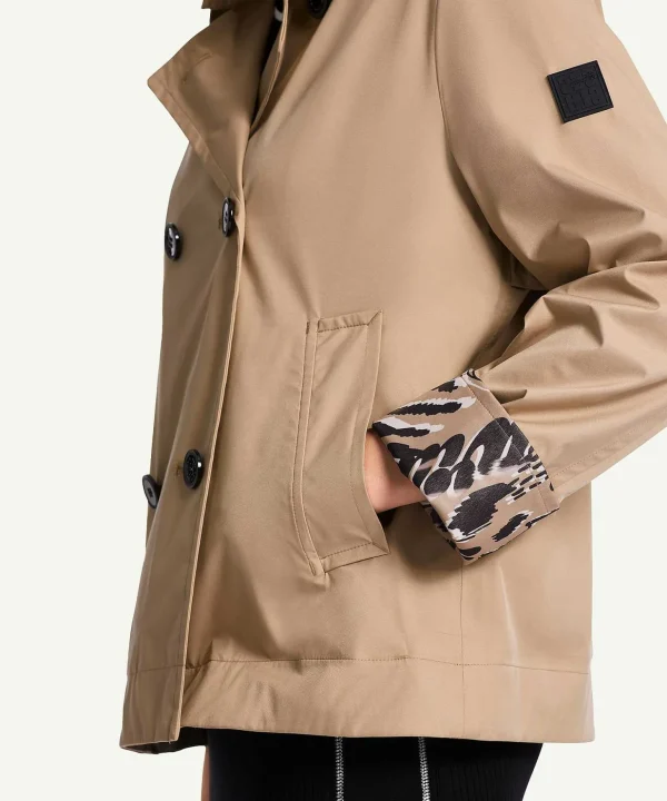 Short Jacket Double-Breasted With Bucket Hat*Marc Cain Sports New