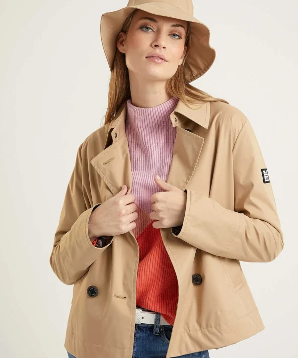 Short Jacket Double-Breasted With Bucket Hat*Marc Cain Sports New