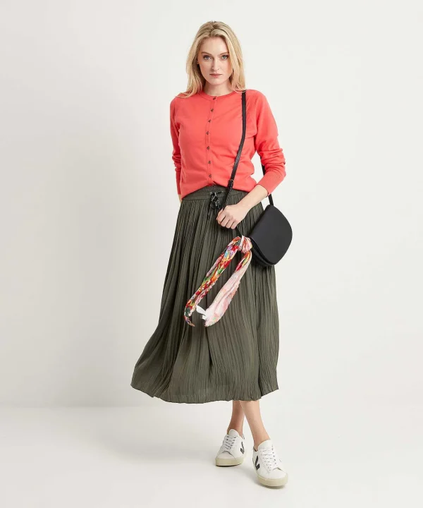 Silky Pleated Skirt*Marc Cain Sports Clearance
