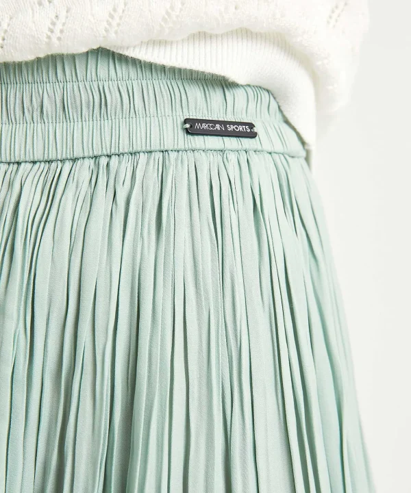 Silky Pleated Skirt*Marc Cain Sports Fashion