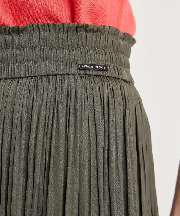 Silky Pleated Skirt*Marc Cain Sports Clearance