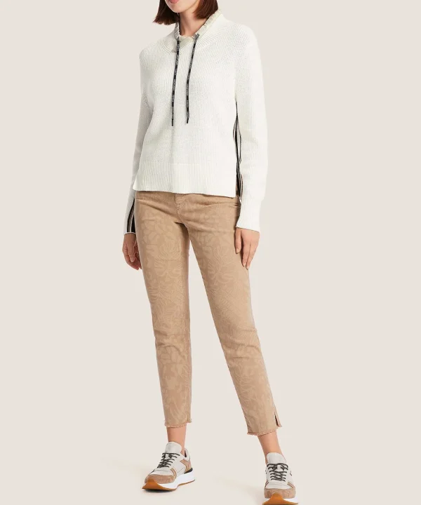 Sweater Striking Collar*Marc Cain Sports Discount