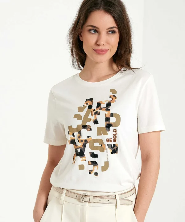 T-Shirt Letter Print*Marc Cain Sports Outlet