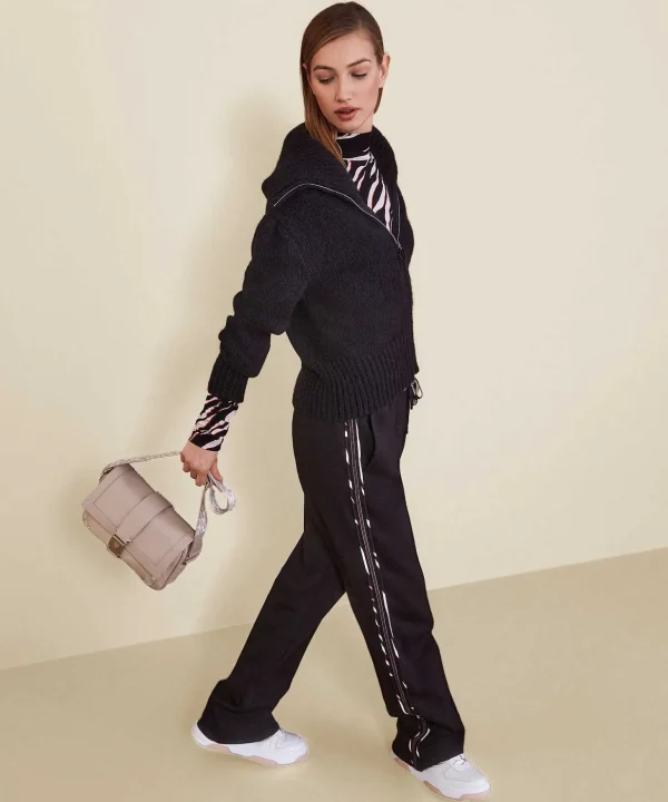 Turtleneck Zebra Print Panty-Feel*Marc Cain Sports Flash Sale