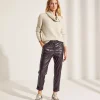 Worker Pants Vegan Leather Rikaze*Marc Cain Sports Fashion