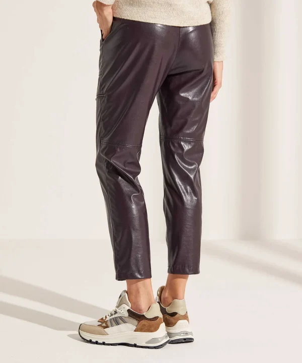 Worker Pants Vegan Leather Rikaze*Marc Cain Sports Fashion