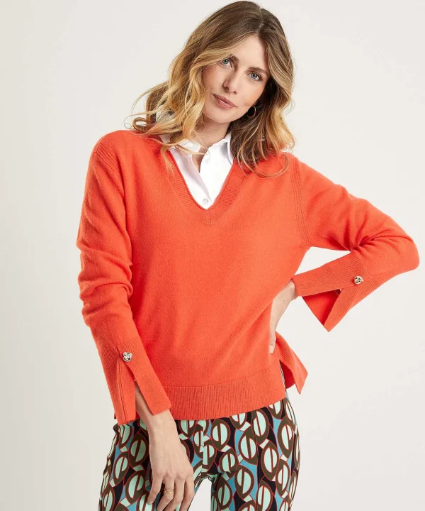 Marc Cain Sweater V-Neck*Marc Cain Collections Sale