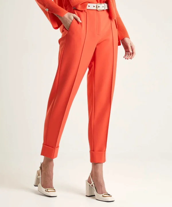 Marc Cain Trousers With Partial Seam Fordon*Marc Cain Collections Hot